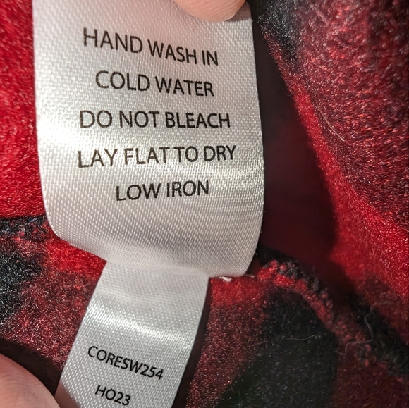 NWT Flag & Anthem Marled Red & Black Full Zip Fleece Lined Rhineland Jacket - Picture 8 of 11